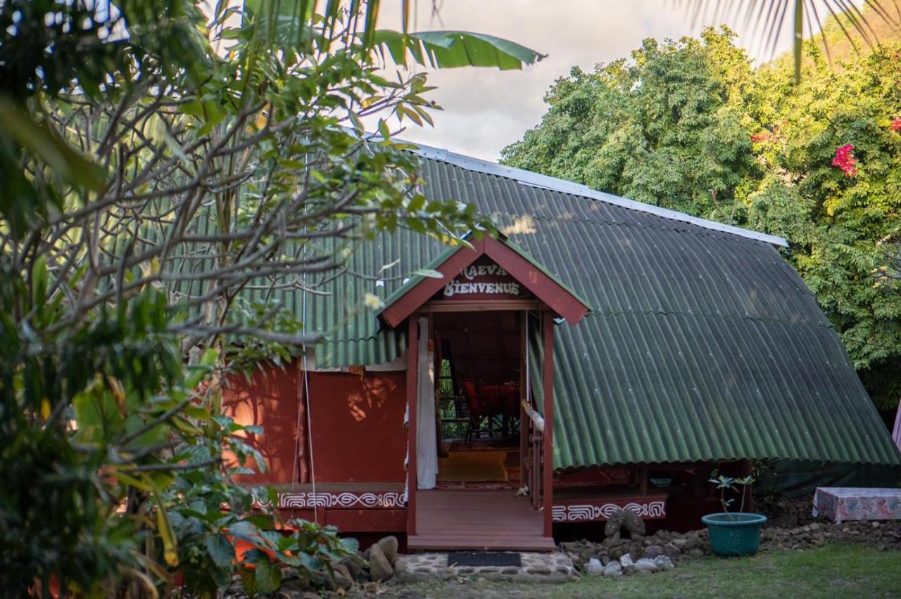 Location " La Pirogue " Maison D'Hotes A Moorea Haapiti Esterno foto