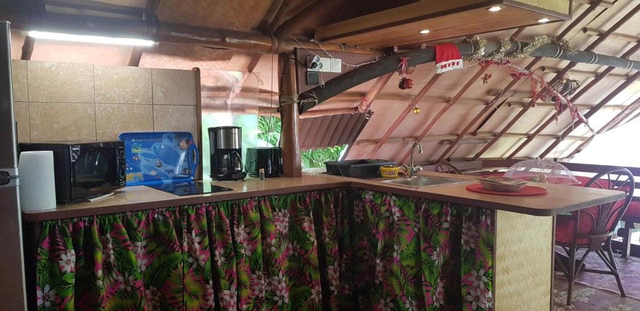 Location " La Pirogue " Maison D'Hotes A Moorea Haapiti Esterno foto