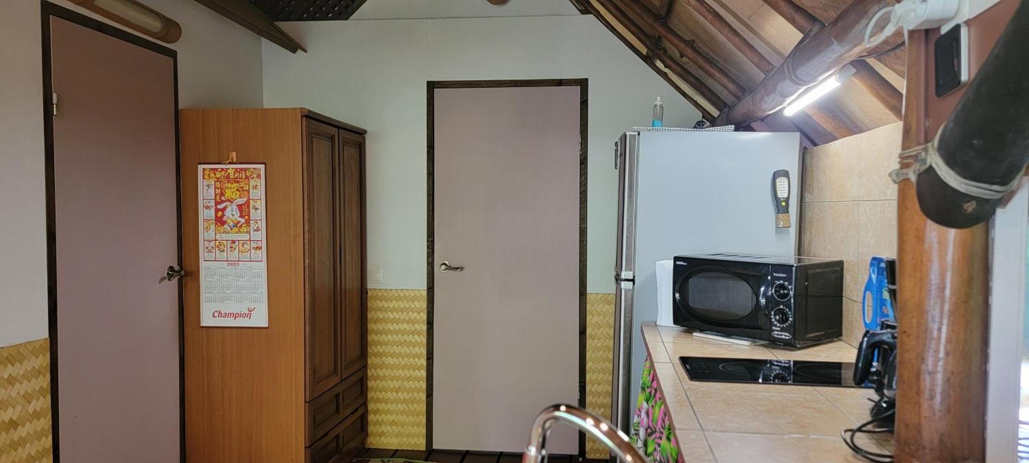 Location " La Pirogue " Maison D'Hotes A Moorea Haapiti Esterno foto