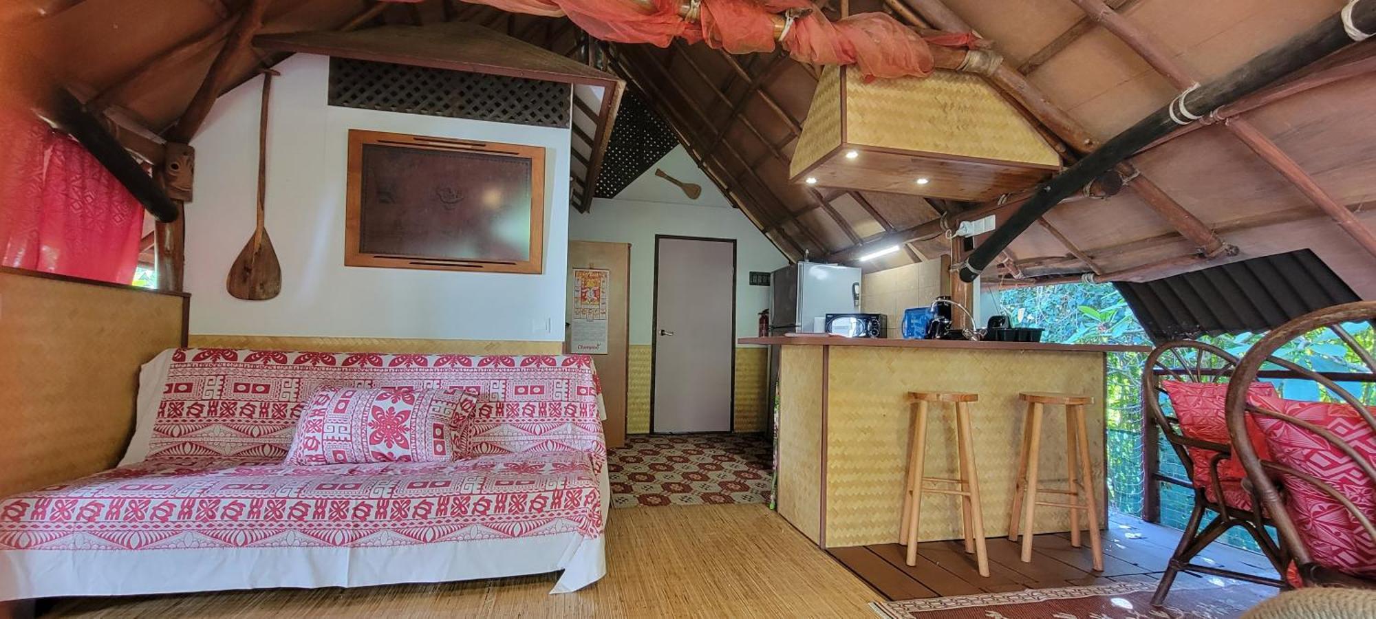 Location " La Pirogue " Maison D'Hotes A Moorea Haapiti Esterno foto