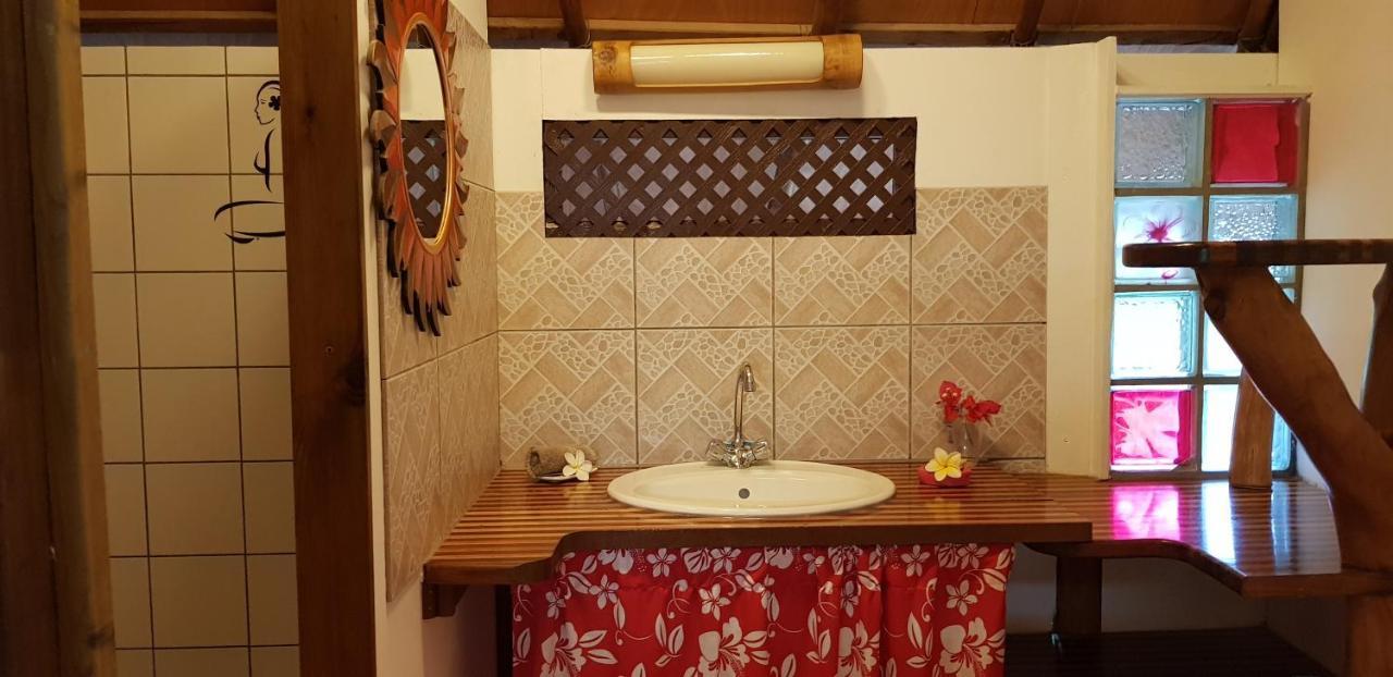 Location " La Pirogue " Maison D'Hotes A Moorea Haapiti Esterno foto